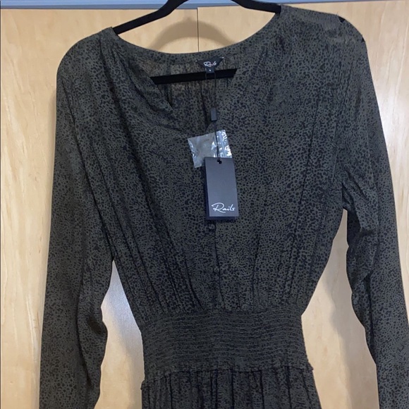 RAILS DRESS JASMINE - OLIVE STATIC - Picture 4 of 15